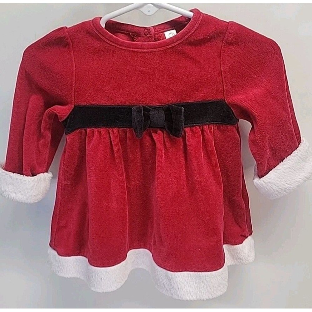 Cherokee Red Party Dress Size 24‎ Months Christmas